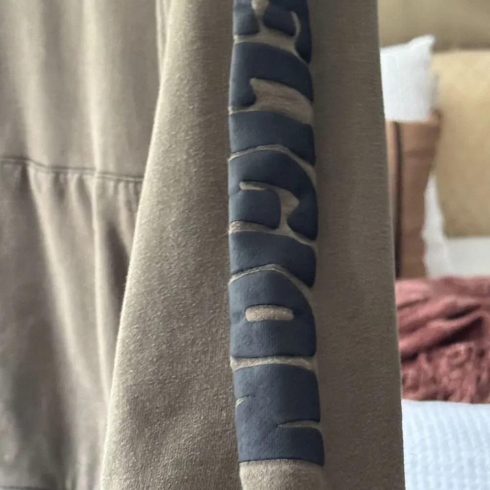 True Religion Hoodie Y2K Olive Brown Graphic Horseshoe Fashion 4 The Senses XXL